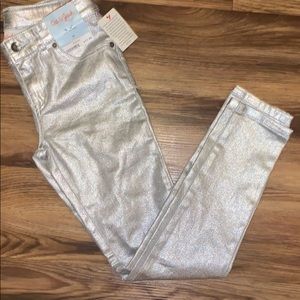 New Girls Silver Pants